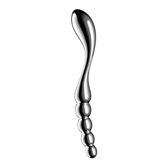 Металевий дилдо Satisfyer Star Force 1, двосторонній, можна нагрівати та охолоджувати | Зображення 1