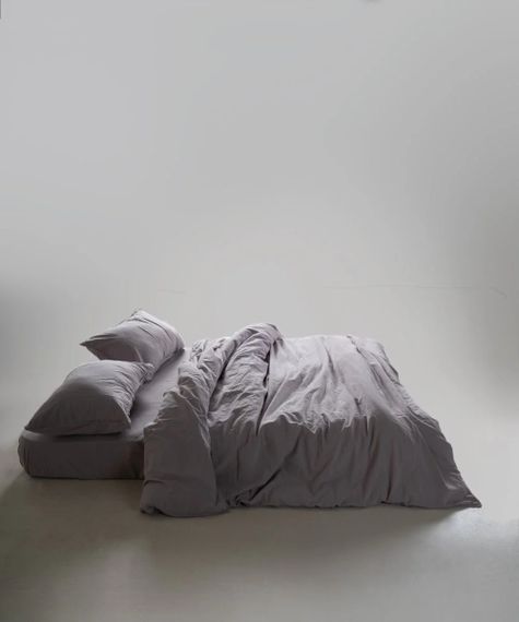 Постільна білизна Limasso Stonewashed Ranforce 200 х 220 см Opal Grey | Зображення 2