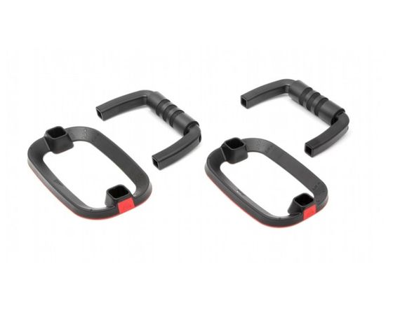 Упори для віджимання Adidas Performance Push Up Bars чорний, червоний Уні 20,7 x 13 x 11,7 см ADAC-12232 | Зображення 2