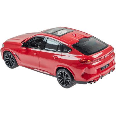 Радиоуправляемая игрушка Rastar BMW X6 1:14 красный (99260 red) | Зображення 3