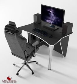 Стол геймерский ZEUS ALT-3 черныйбелый Стол геймерский ZEUS ZET-3 черныйбелый