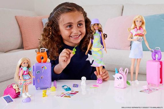 Ігровий набір Лялька Барбі: Челсі та набір для подорожей Barbie Travel Chelsea Doll Оригінал | Зображення 5