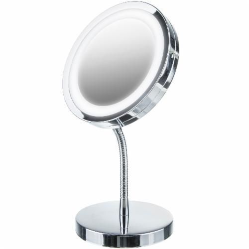 Дзеркало косметичне Adler AD 2159, LED 3x zoom (UA-01)