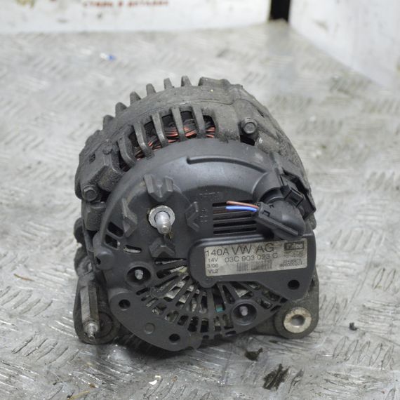 Генератор 140A 14V 1.4 TSI Volkswagen Golf Passat Jetta Tiguan 2005-2022 Генератор Фольксваген 03C903023C | Зображення 1