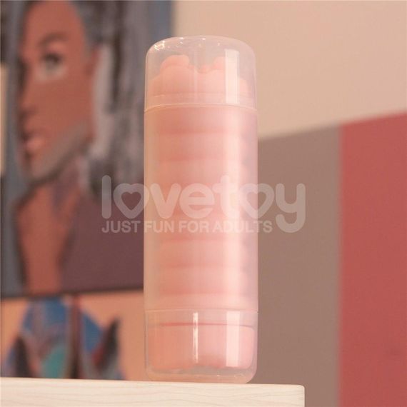 Мастурбатор Lovetoy Virgin-Skin Blowout Heavenly Vagina and Anus, тілесний Sex Aura | Зображення 2