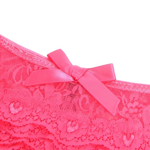 Мереживні труси з доступом Star Night, рожеві, M Sex Aura | Зображення 5