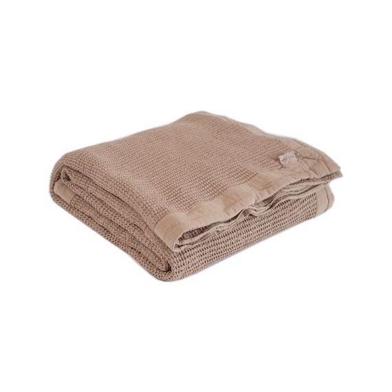 Покривало Lotus Home 80667 Туреччина 240*260 см  Бавовна + бамбук Кава