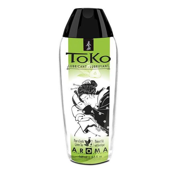 Лубрикант на водній основі Shunga Toko AROMA – Pear & Exotic Green Tea (165 мл), не містить цукру sexstyle