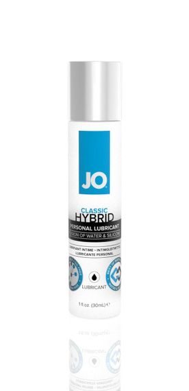 Густа змазка водно-силіконова JO Classic Hybrid (30 мл) без парабенів, гліцерину та олій Sex Aura