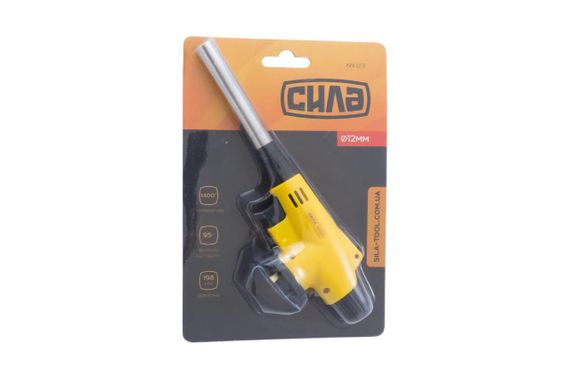 Горелка газовая с пьезоподжигом Ø12мм 198мм СИЛА | Зображення 2