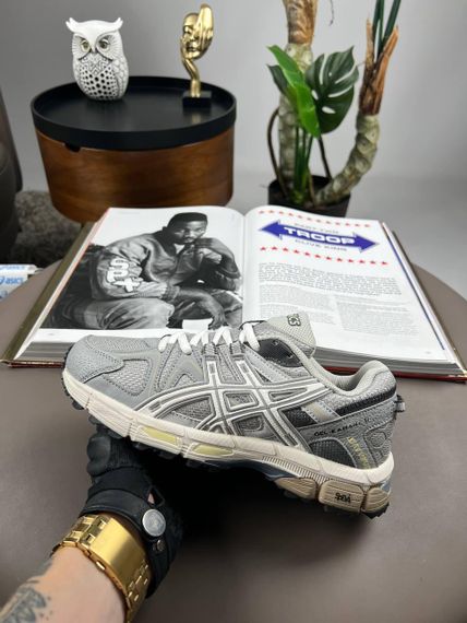 Кросівки ASICS Gel-Kahana 8 S Grey Beige , текстиль , В'єтнам 40 25.5 см | Зображення 8