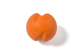 Іграшка для собак West Paw Jive Dog Ball помаранчева, 6 см