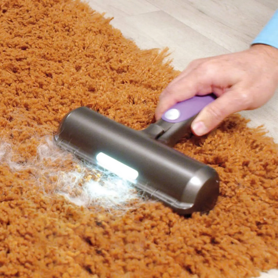 Електрична щітка для очищення від шерсті з м’яких поверхонь, на батарейках AAA, Fur Daddy | Зображення 9