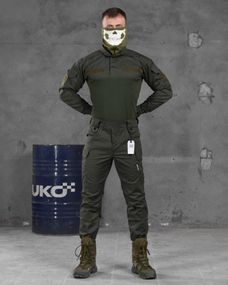Стрейчевые тактический костюм 7.62 tactical  Minnesota олива ВН1037