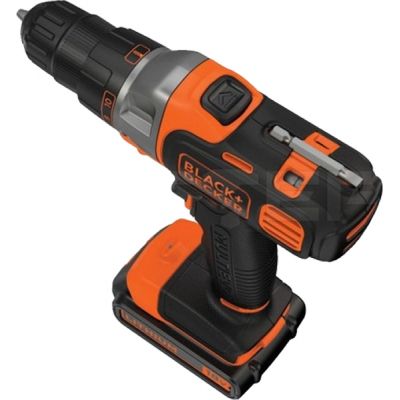 Шуруповерт Black&amp;Decker MT218KB ,2акк. (MT218KB) | Зображення 1