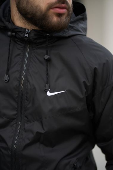 Вітровка чоловіча "Windrunner Jacket" Nike чорна | Зображення 5