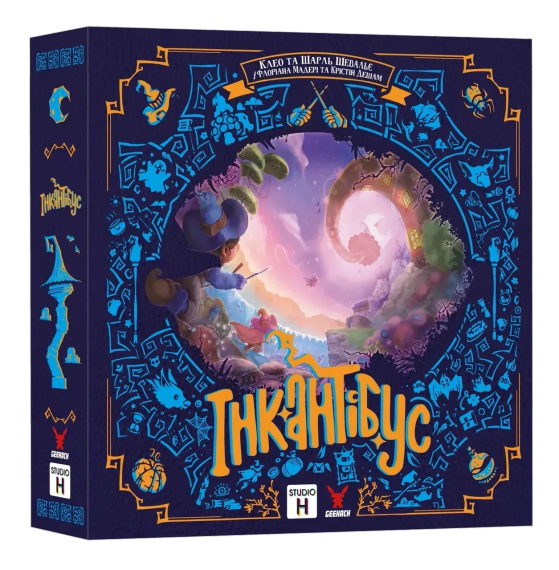 Настольная игра Инкантибус (Incantibus) укр.