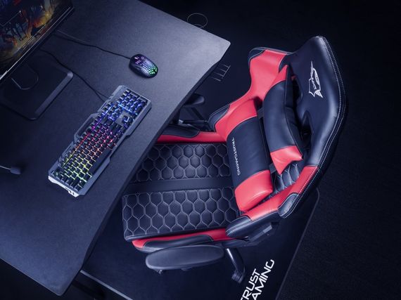 Ігрове крісло Trust GXT 708R Restoa Red (24217_TRUST) | Зображення 1