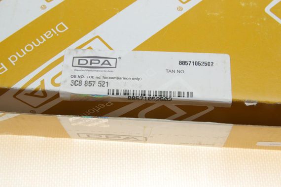 Скло дзеркала з підігрівом VW Passat 10-14 VW Passat CC 08-12 Scirocco 08-17 L  88571052502 | Зображення 3