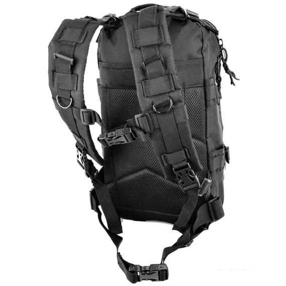 Рюкзак Tactic 1000D для військових, полювання, риболовлі, походів, подорожей та спорту. Колір чорний | Зображення 1