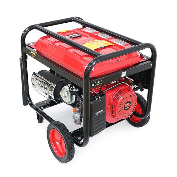 Генератор бензиновый COVAX EPH12500E2-GAS, 8.0kW, однофазный 220V, 50Hz, DC12V | Зображення 1