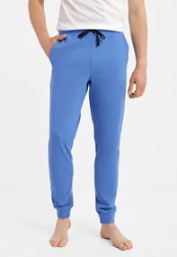 Штани для чоловіків домашні блакитні, 3XL