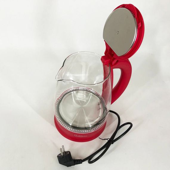 Електрочайник чайник з підсвічуванням Suntera EKB-322R 1500 Вт, Електрочайник чайний UR-48 | Зображення 1