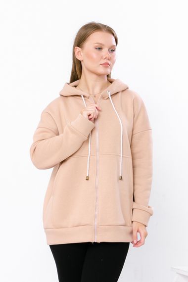 Толстовка жіноча Носи своє 50 Бежевий (p-11933-131928) | Зображення 2