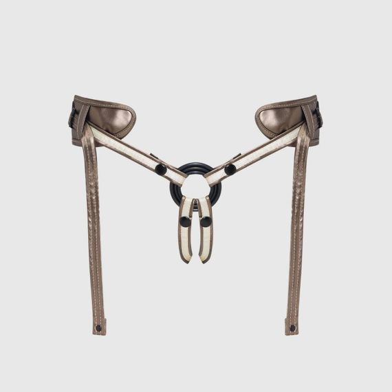 Трусы для страпона Strap-On-Me Leatherette HARNESS DESIROUS - NEW DESIGN Sex Aura | Зображення 1
