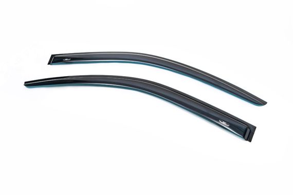 Ветровики (2 шт, HIC) для Nissan Primastar 2002-2014 гг | Зображення 4