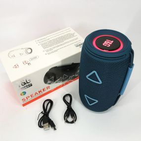 Портативна колонка bluetooth з AUX входом TG657, Світлова bluetooth колонка з хорошим звуком HI-36