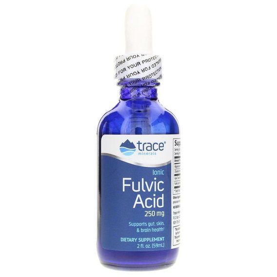 Мультиминеральный комплекс Trace Minerals Ionic Fulvic Acid - 250 mg 2 oz 59 ml TMR-00311