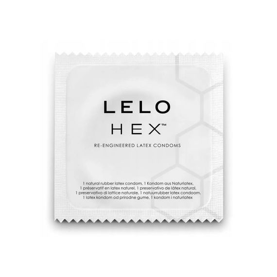 Презерватив LELO HEX Condoms Original Sachet