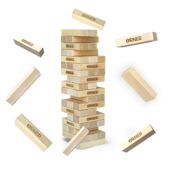 Настільна гра Дженга "Хмарочос" Еко | Зображення 4