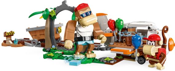 Конструктор LEGO Super Mario Поїздка у вагонетці Дідді Конґа. Додатковий набір 71425 | Зображення 3