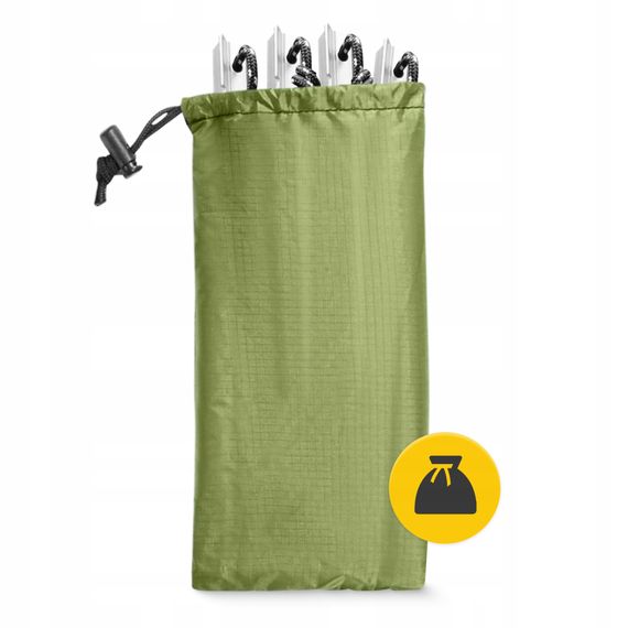 Туристичний тент Mountain Goat 300 x 300 см бівачний, водонепроникний Olive (P-5905973406376) | Зображення 7