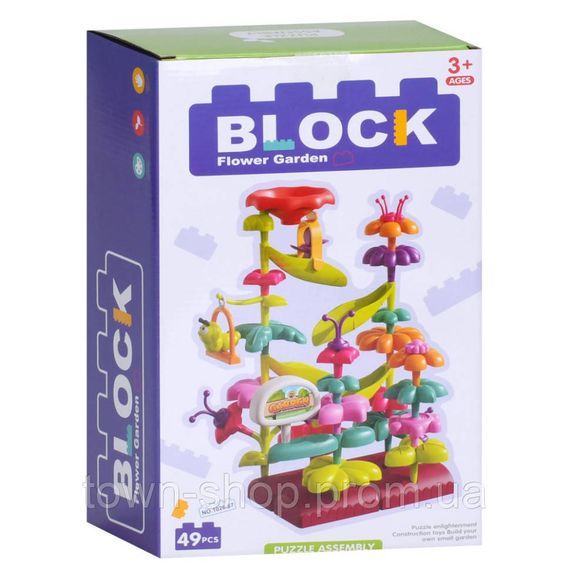 Детский игровой конструктор "Block" 1026-67, 49 деталей | Зображення 2