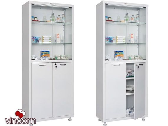 Медицинский шкаф ПРАКТИК MED 2 1670SG | Зображення 3