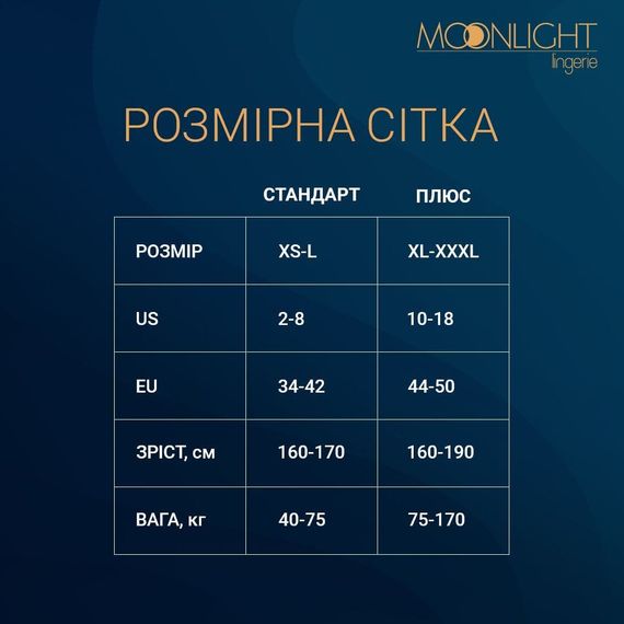 Платье-сетка Moonlight Plus Model 07, Черный, XL, 2XL, 3XL, XL/2XL/3XL, Большие размеры | Зображення 6