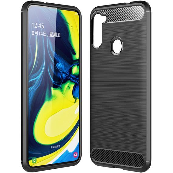 TPU чехол Slim Series для Samsung Galaxy A21 Black