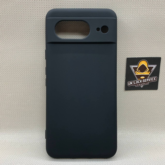 Чохол Google Pixel 8 SoftTouch Силіконовий Протиударний софт тач Чорний