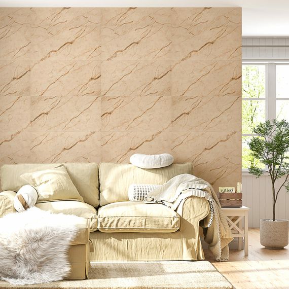 Самоклеюча вінілова плитка благородний мармур, ціна за 1 шт. (СВП-101) Глянець SW-00000291 | Зображення 4