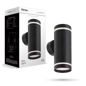 Накладний світильник Feron ML388-2 під лампу чорний