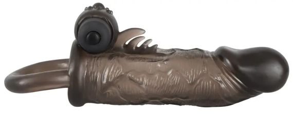 Насадка для подовження з вібрацією для клітора (16см) sexstyle | Зображення 3