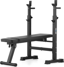 Скамья со стойками для тренировок со штангой Gymtek XL700 складная