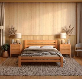 Односпальне ліжко Mebigrand Прем'єра Вільха 80х200 см (MBG-2069)