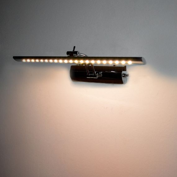 Підсвічування дзеркал-картин LED F+LIGHT 7W теплий білий 3000K, хром  (настінний світильник) | Зображення 1