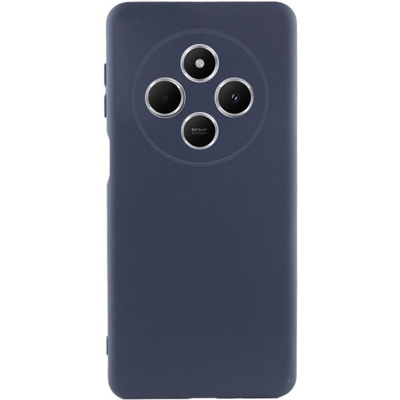 Чохол TPU GETMAN Liquid Silk Full Camera для Xiaomi Redmi 14C / Poco C75 Синій / Midnight Blue