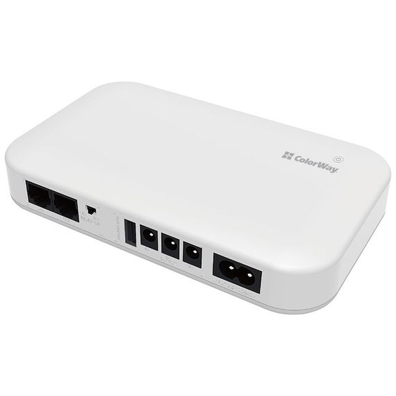 Пристрій безперебійного живлення ColorWay CW-PB100LI3WT 10000mAh 21W (CW-PB100LI3WT) | Зображення 1