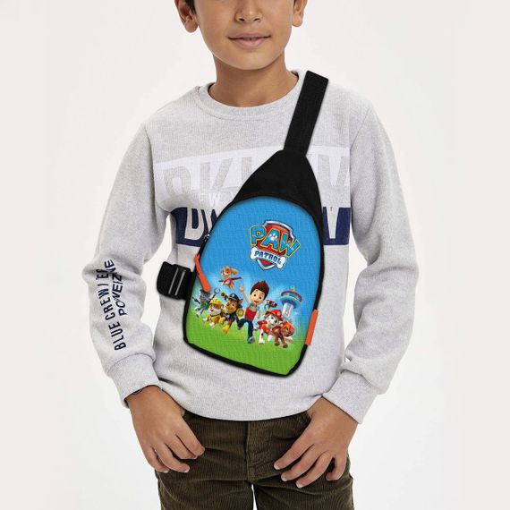 Сумка через плече дитяча Щенячий патруль 29х17 см сумка слінг для хлопчика (02291)